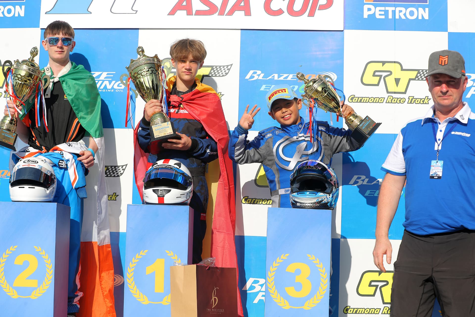 Antonio Racelis at the Tillotson T4 Asia Cup