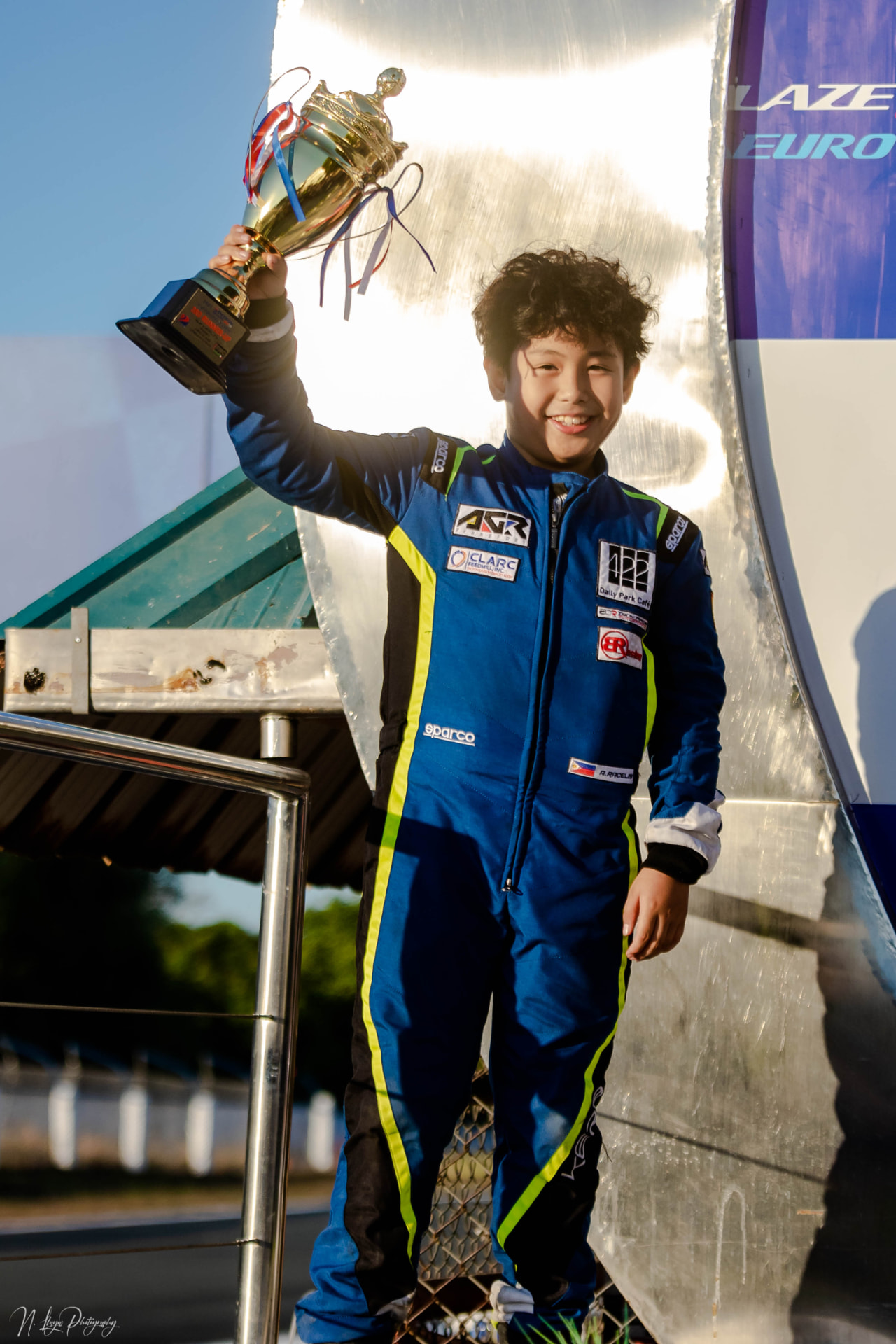 Antonio Racelis at ROK Cup Philippines Round 2