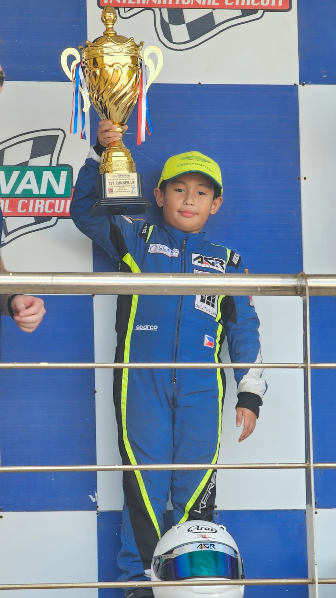 Antonio Racelis at Palawan International Circuit