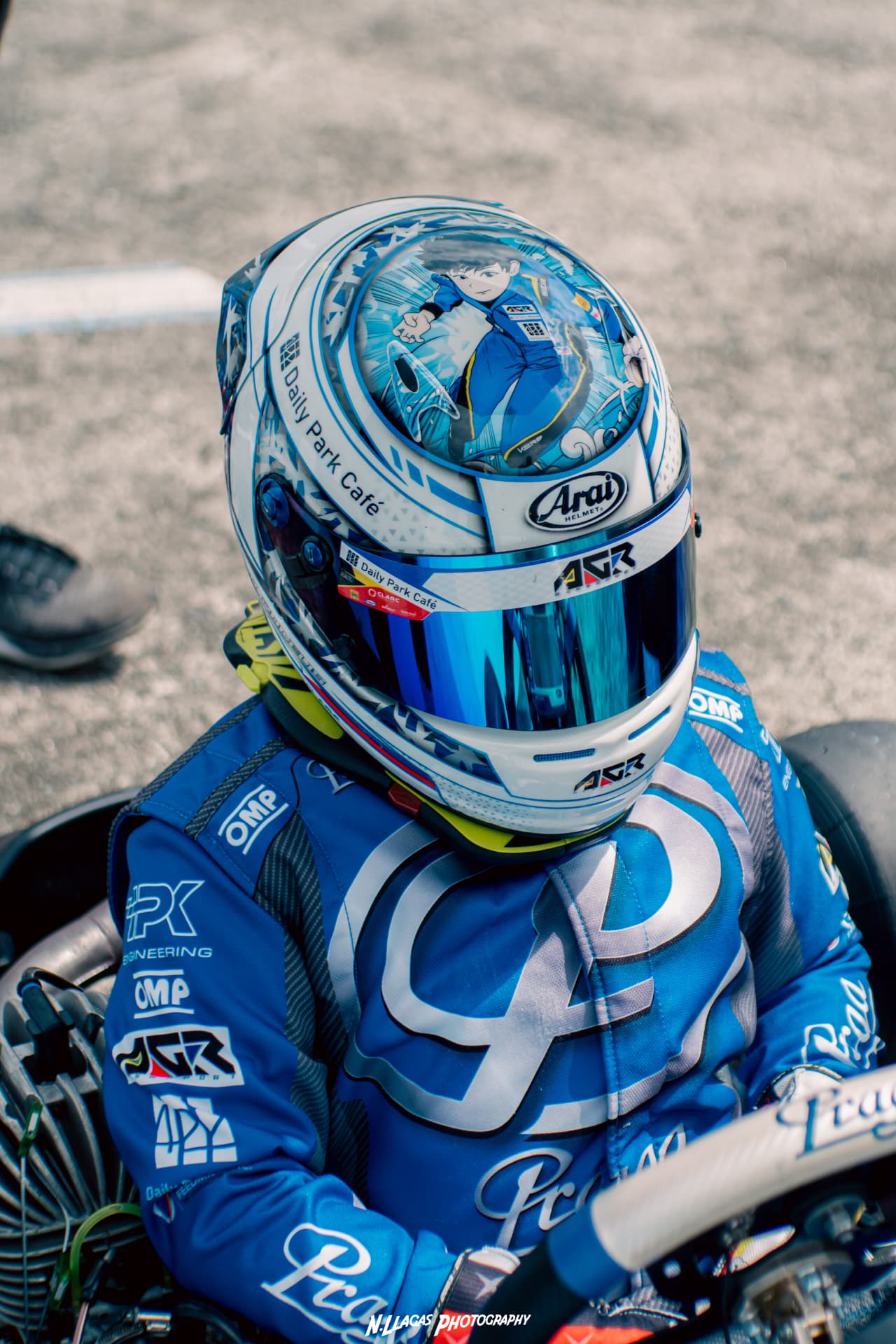 Antonio Racelis at ROK Cup Philippines Round 8