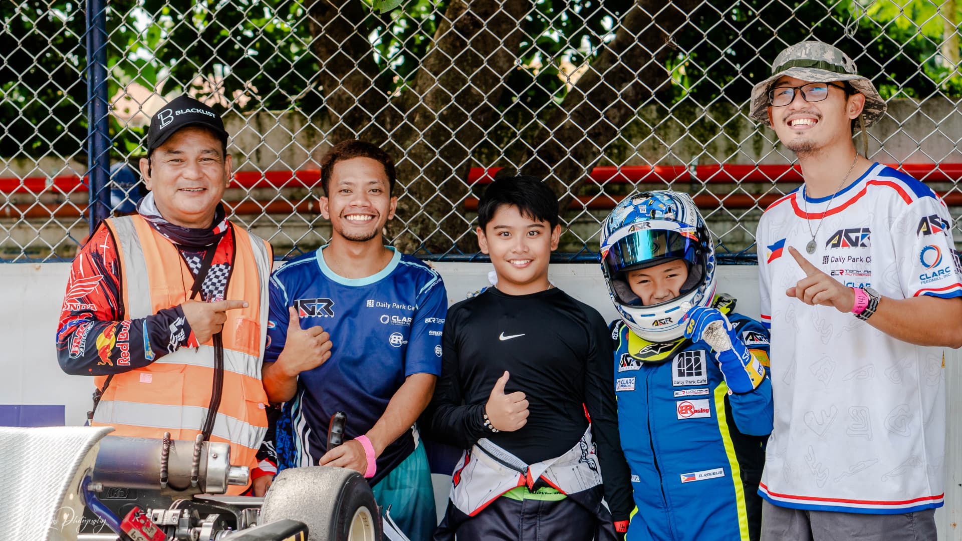 Antonio Racelis on track at Carmona Racing Track
