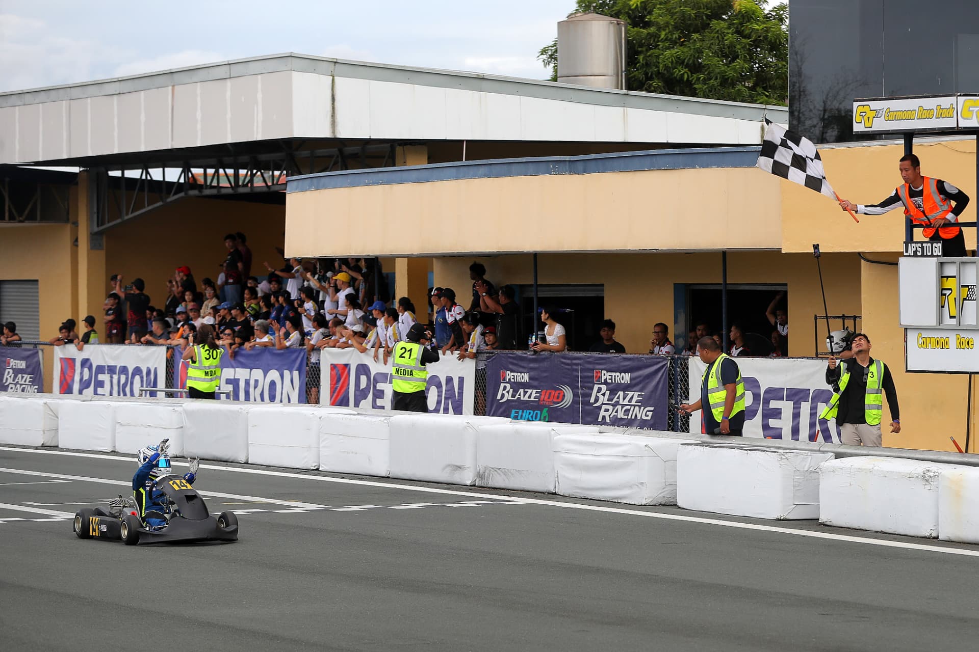 Antonio Racelis at ROK Cup Philippines Round 7