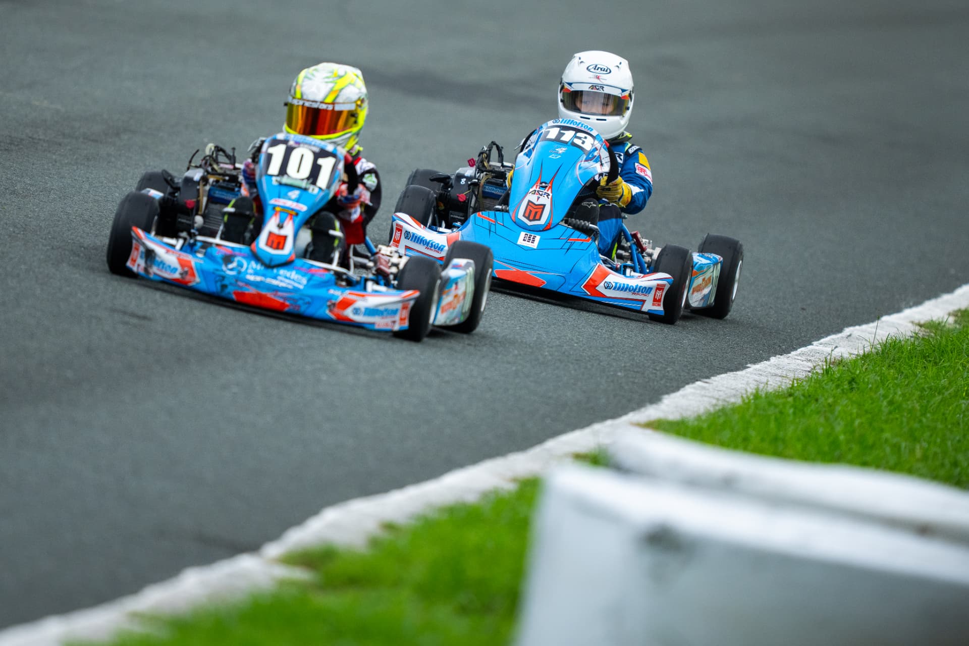 Antonio Racelis on track at Clark International Speedway