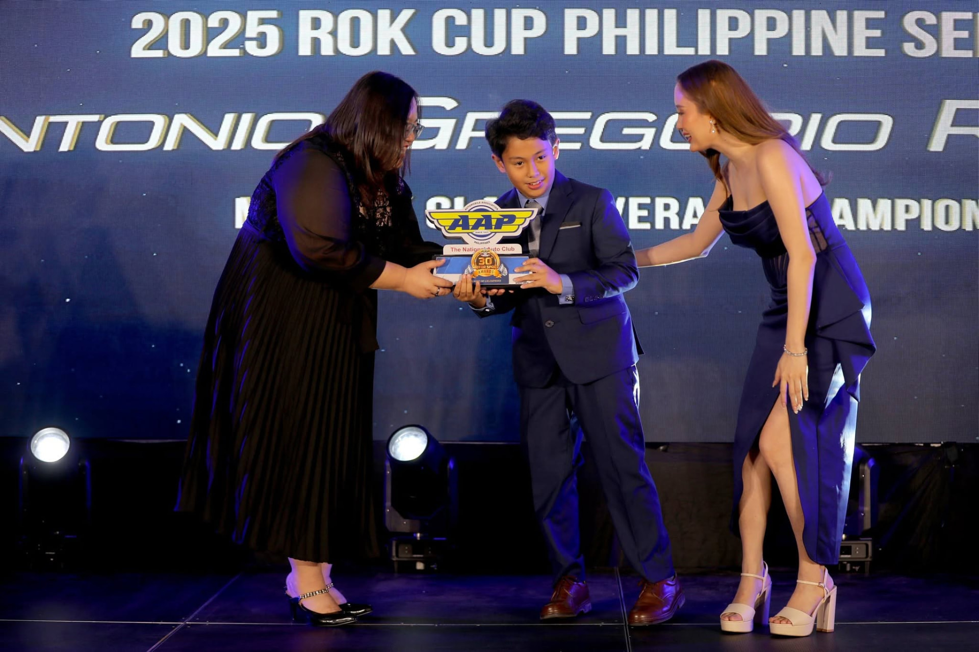 Antonio Racelis at the Automobile Association Philippines 30th Motorsport Awards