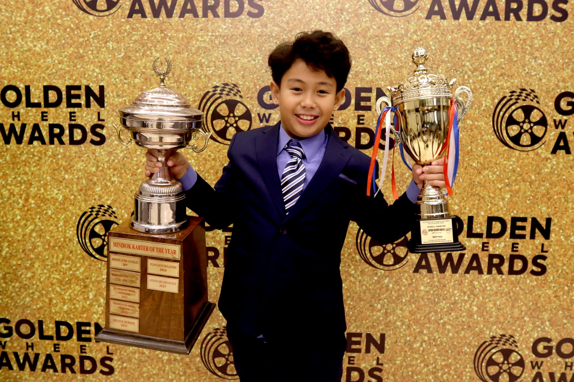 Antonio Racelis at the 23rd Golden Wheel Awards