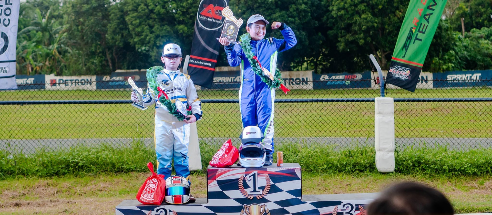 Antonio Racelis at the VS Racing Race of Champions Grand Prix