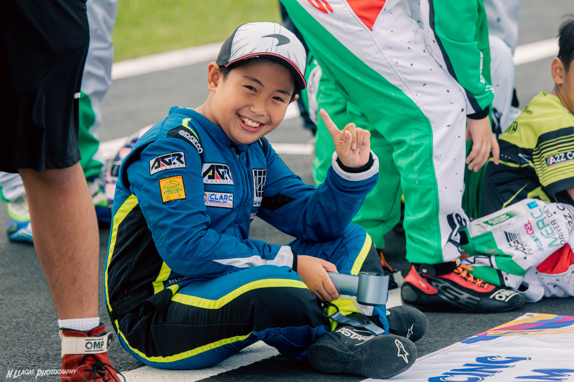 Antonio Racelis at ROK Cup Philippines Round 5