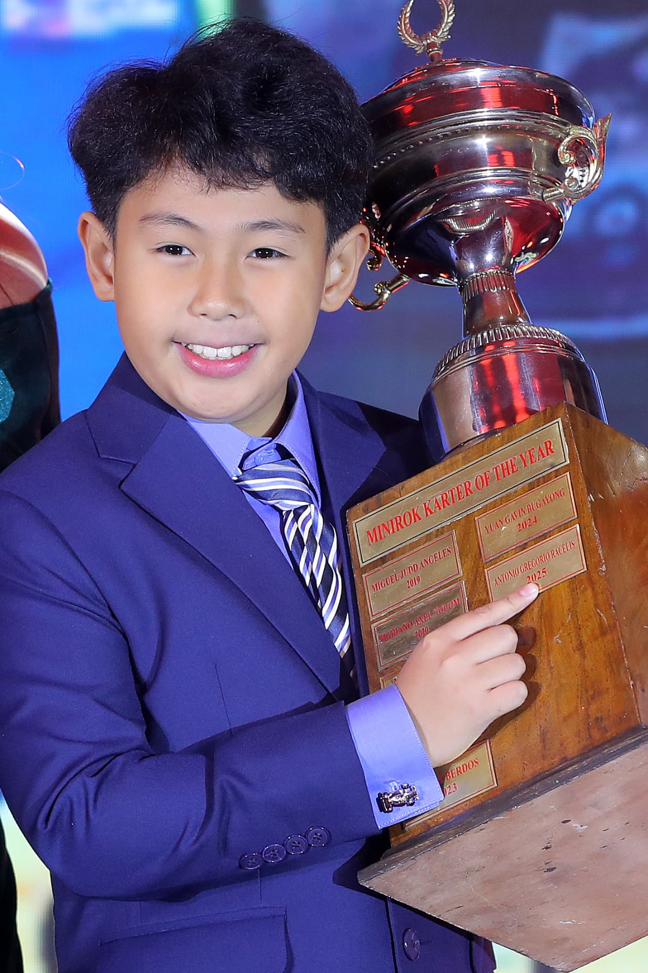 Antonio Racelis at the 23rd Golden Wheel Awards