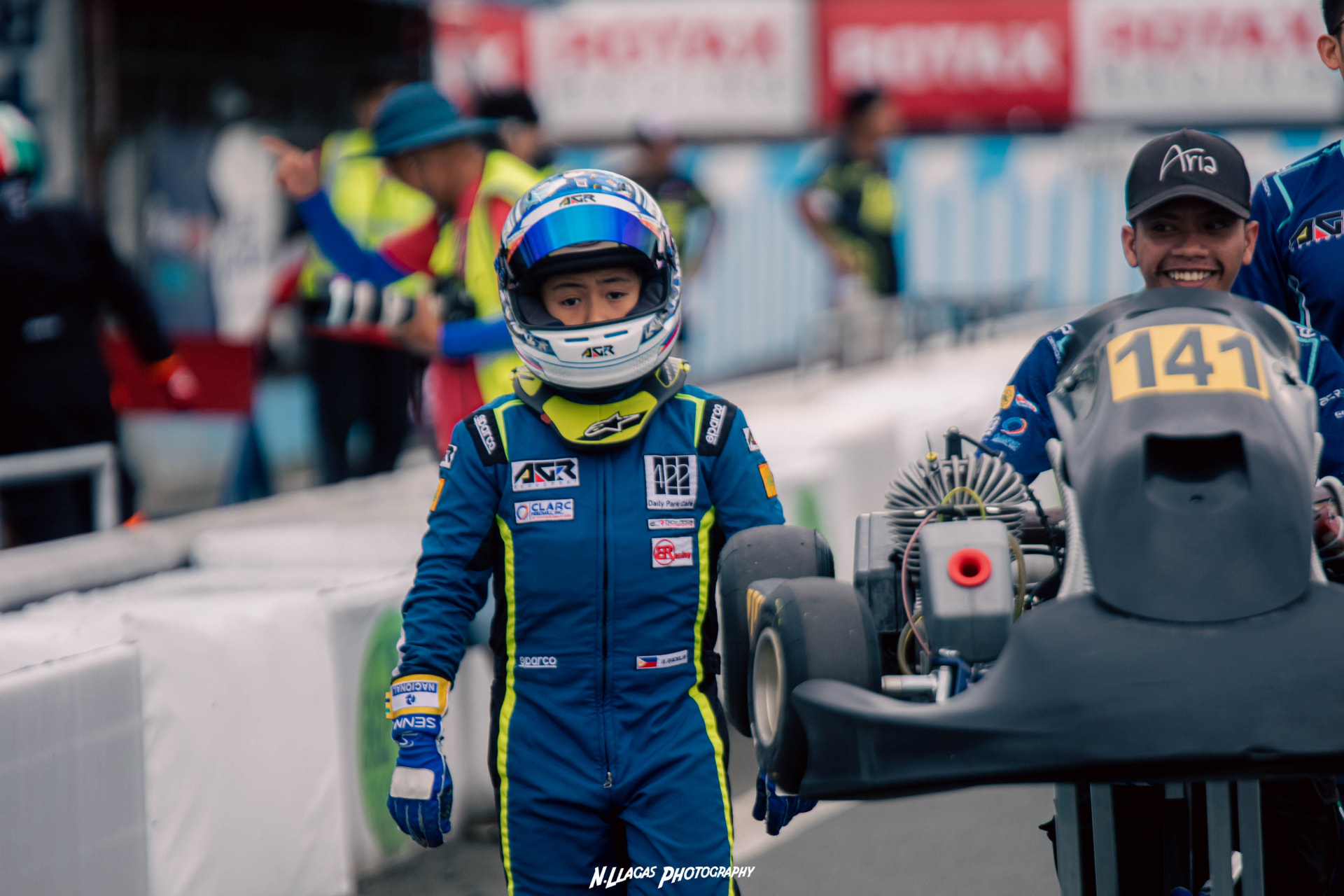 Antonio Racelis at ROK Cup Philippines Round 7