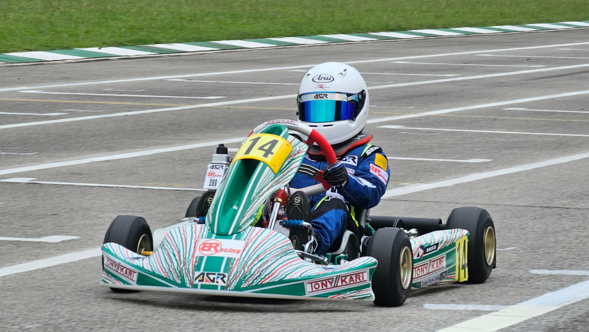 Antonio Racelis racing at Sepang International Circuit