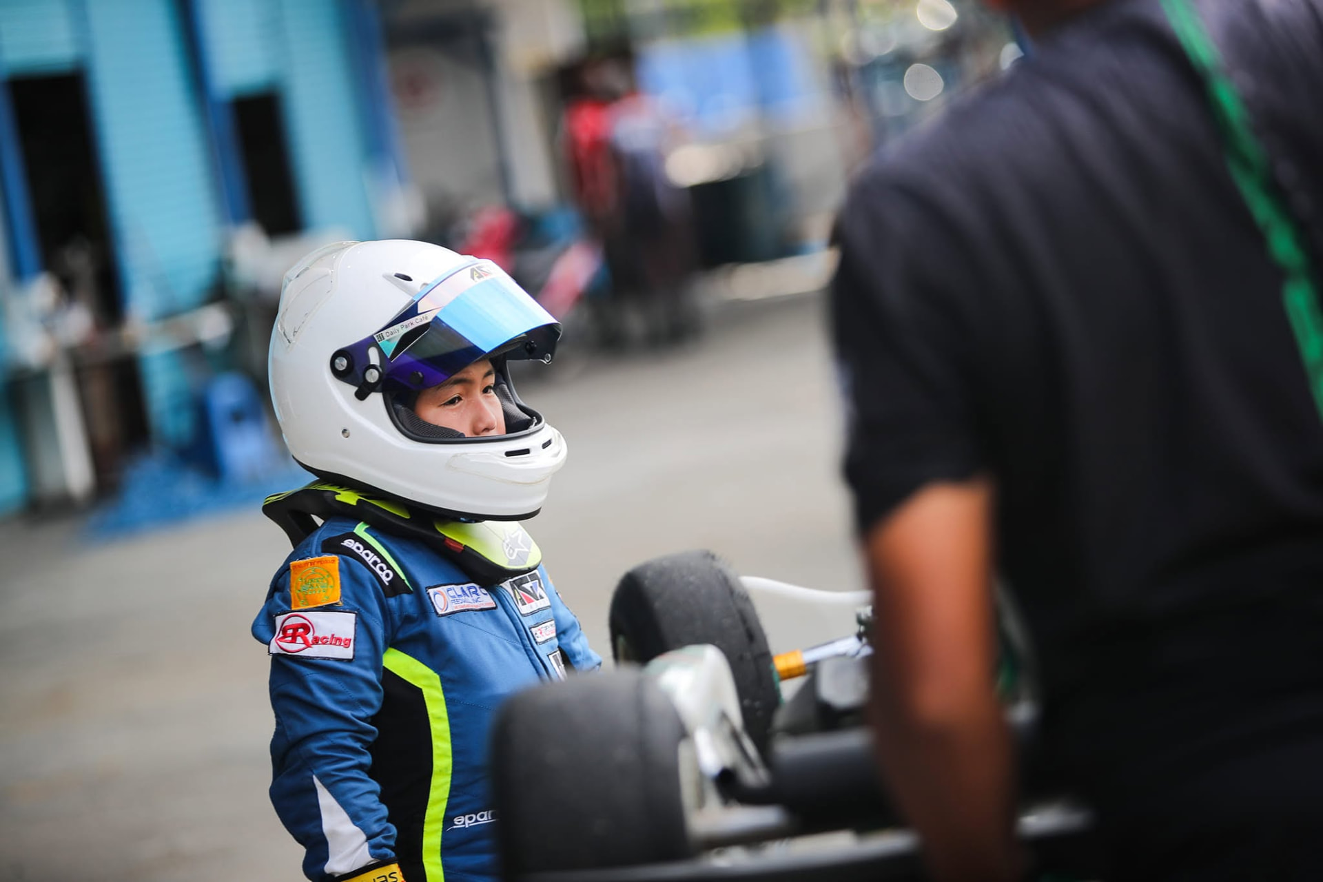 Antonio Racelis racing in Langkawi