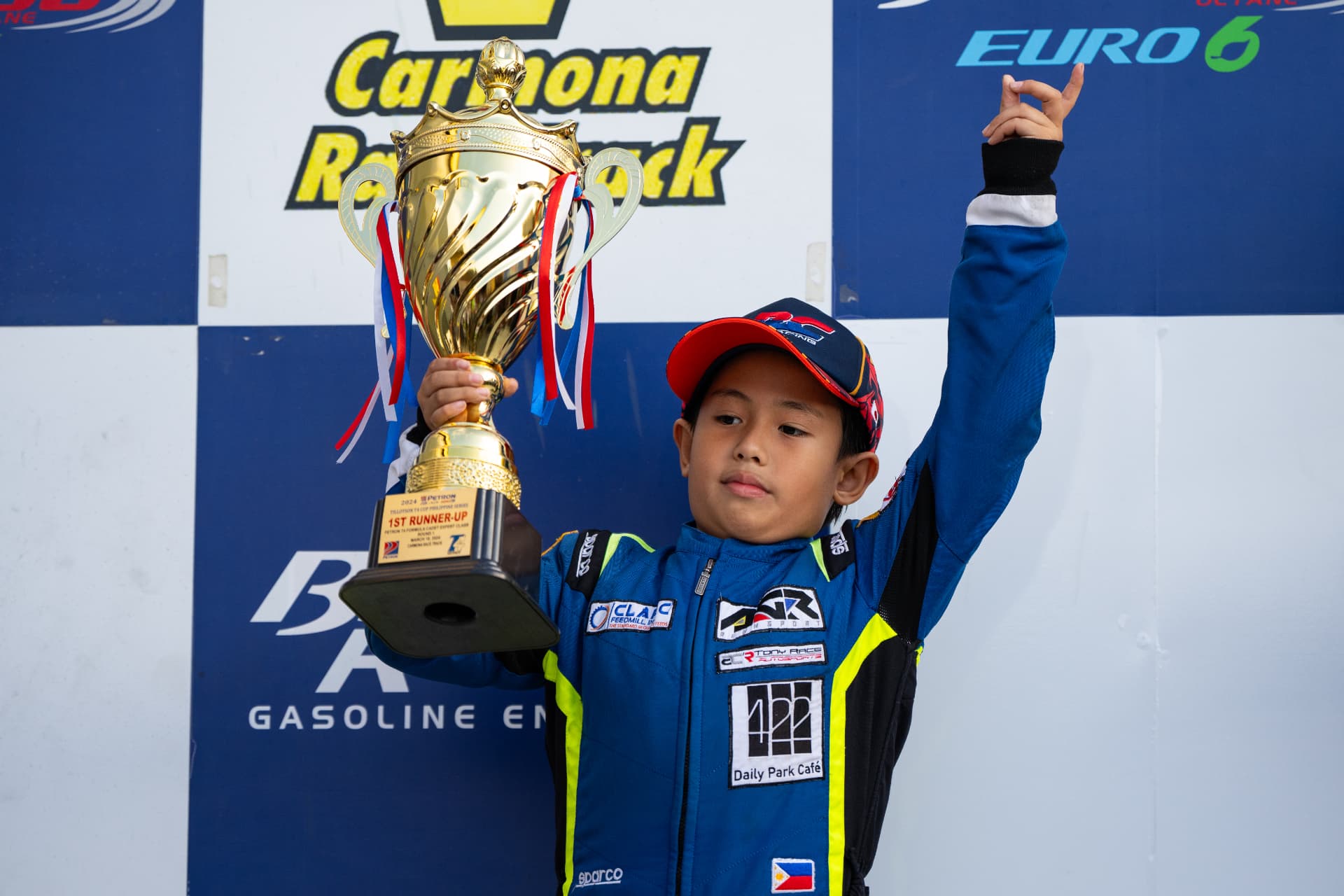 Antonio Racelis at the opening round of the 2024 Tillotson T4 Cup