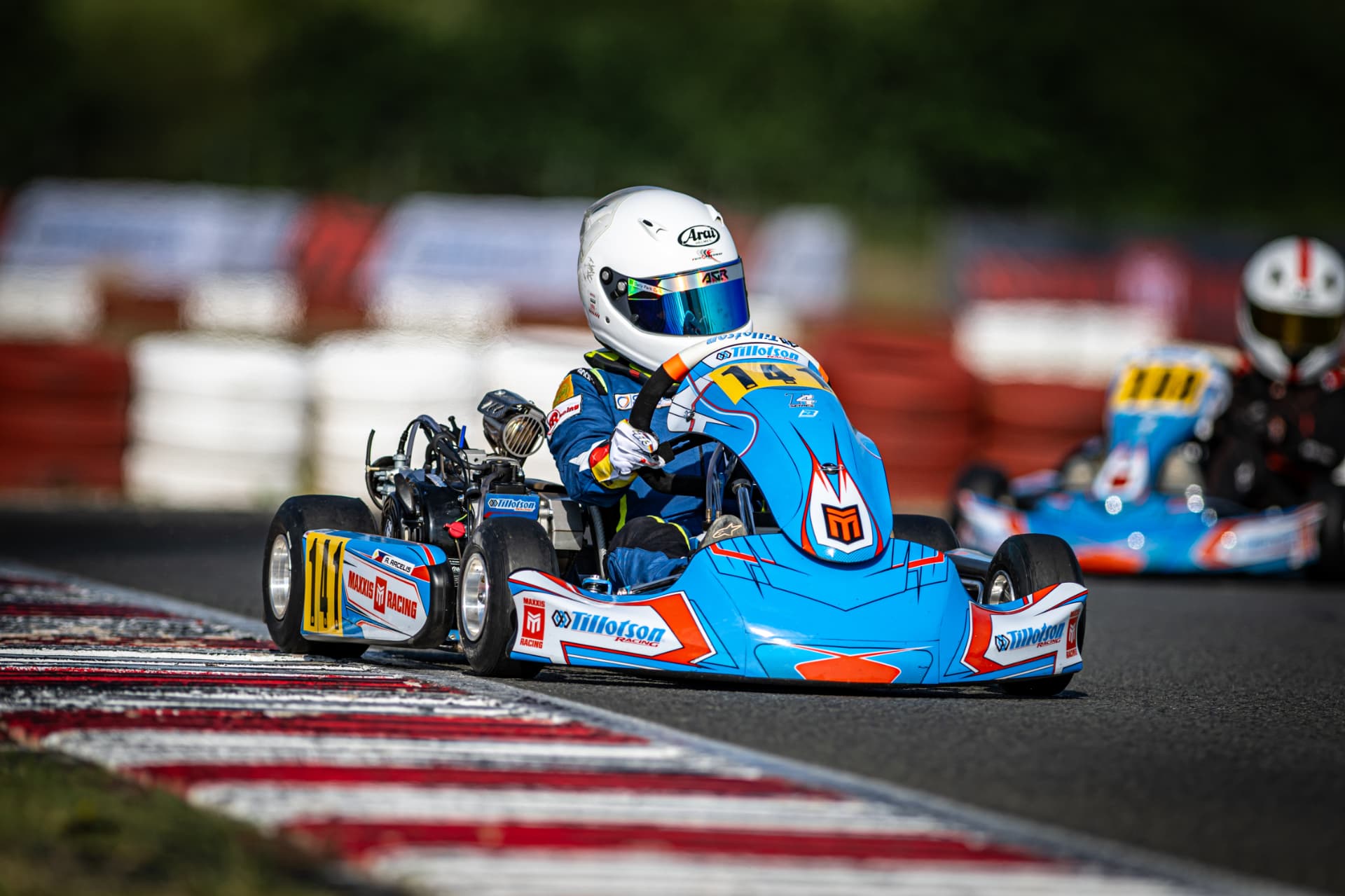 Antonio Racelis in the paddock at the T4 Nations Cup