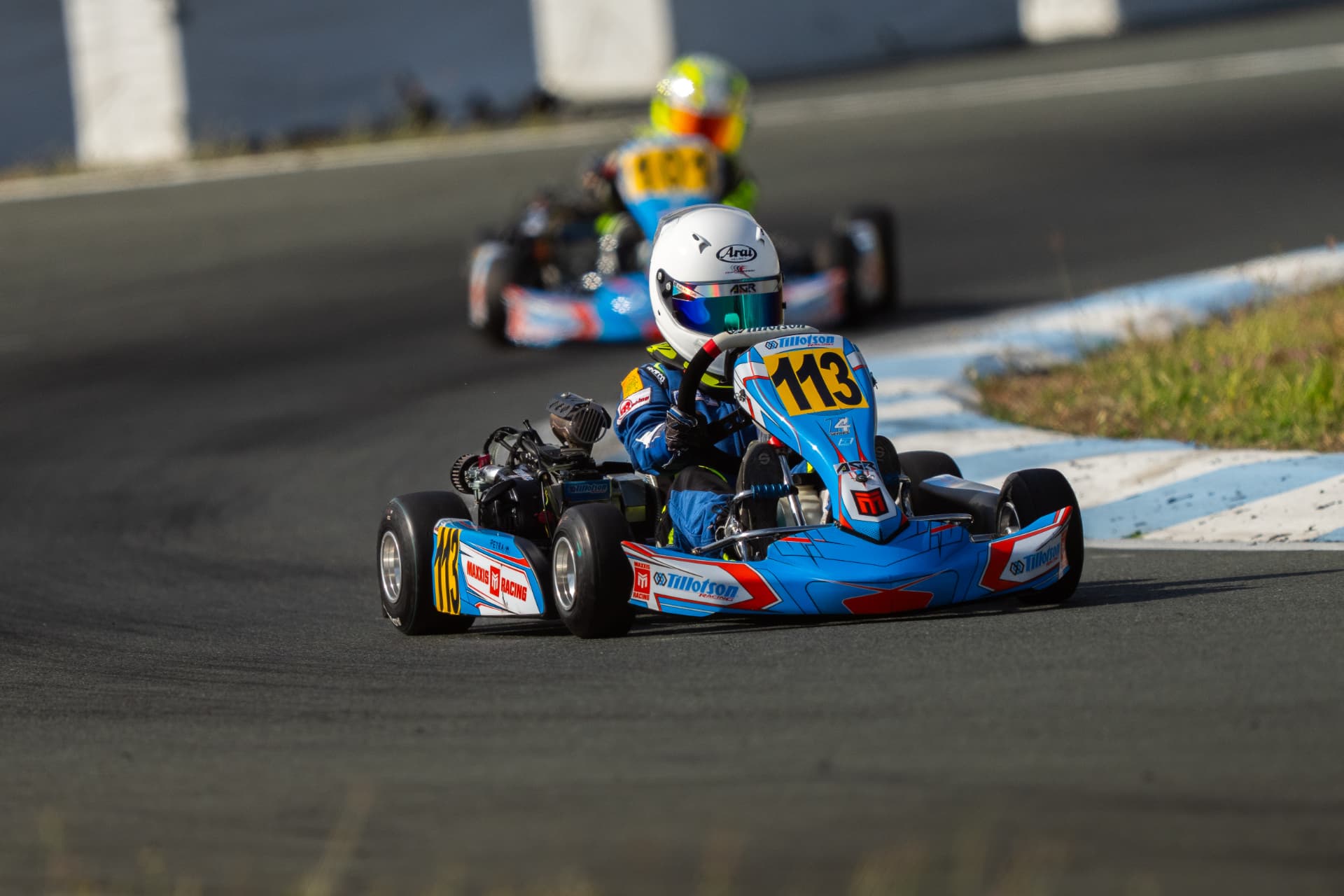 Antonio Racelis preparing with his team at the T4 Cup