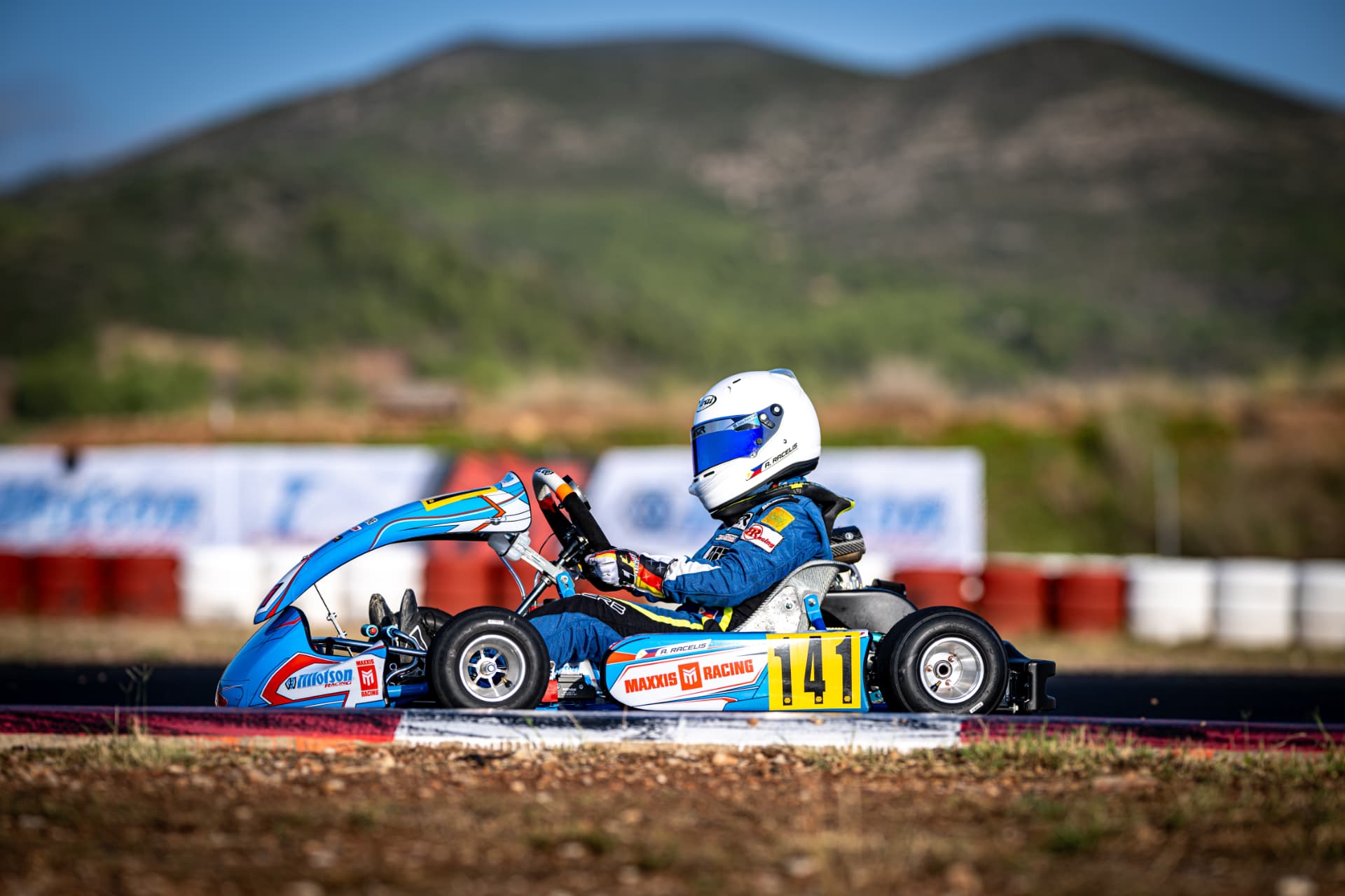Antonio Racelis representing the Philippines at the T4 Nations Cup