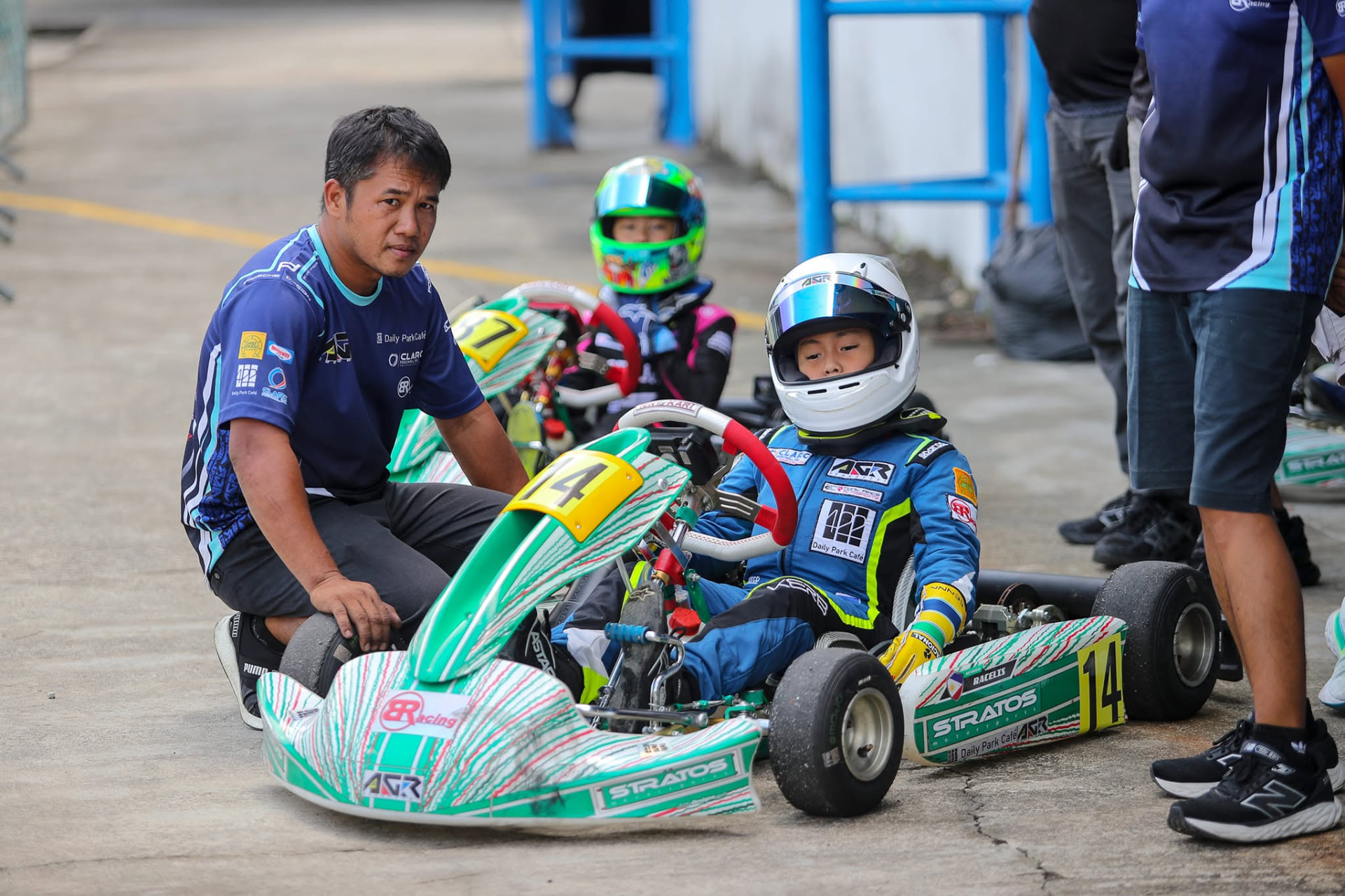Antonio Racelis on track during the RMC Asia Trophy in Langkawi