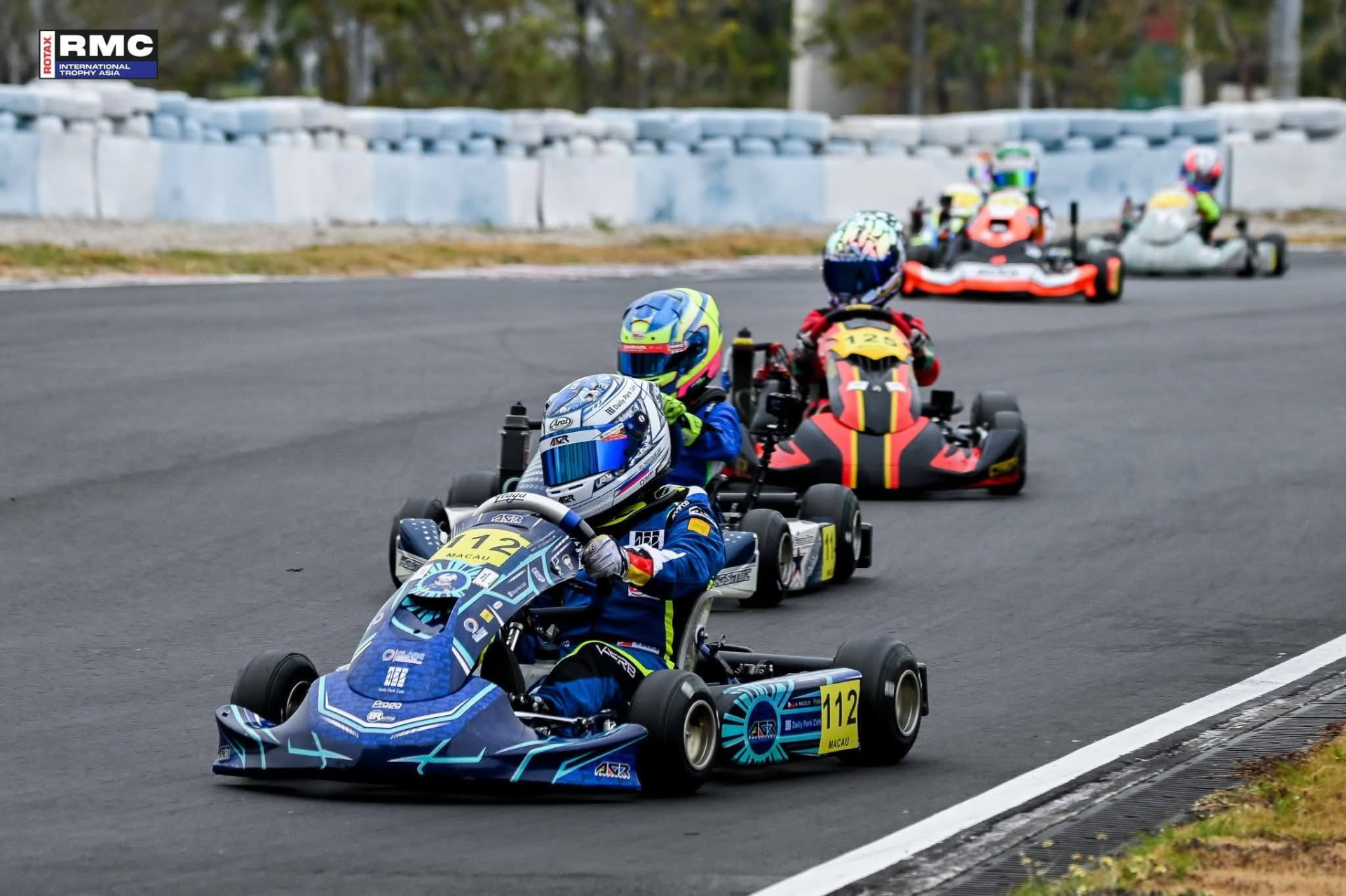 Antonio Racelis at the Rotax Max Challenge International Trophy Asia in Macau