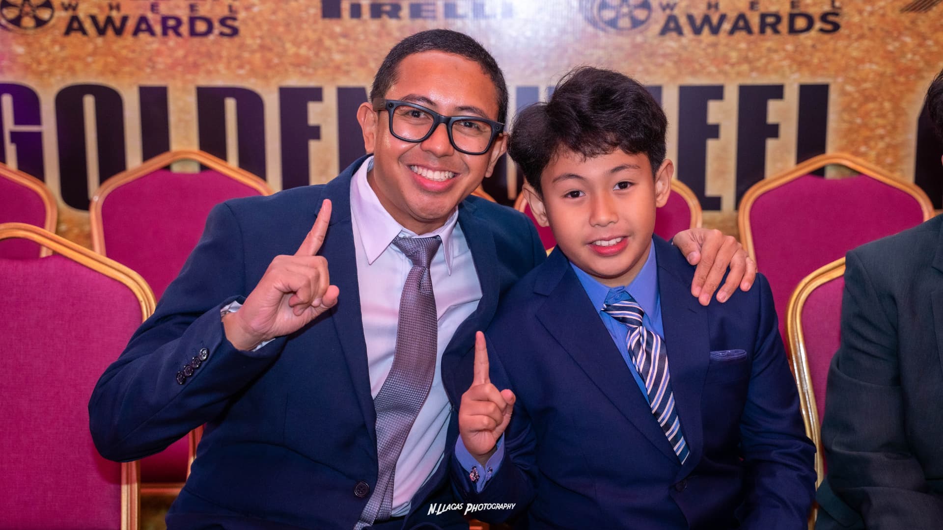 Antonio Racelis at the 23rd Golden Wheel Awards