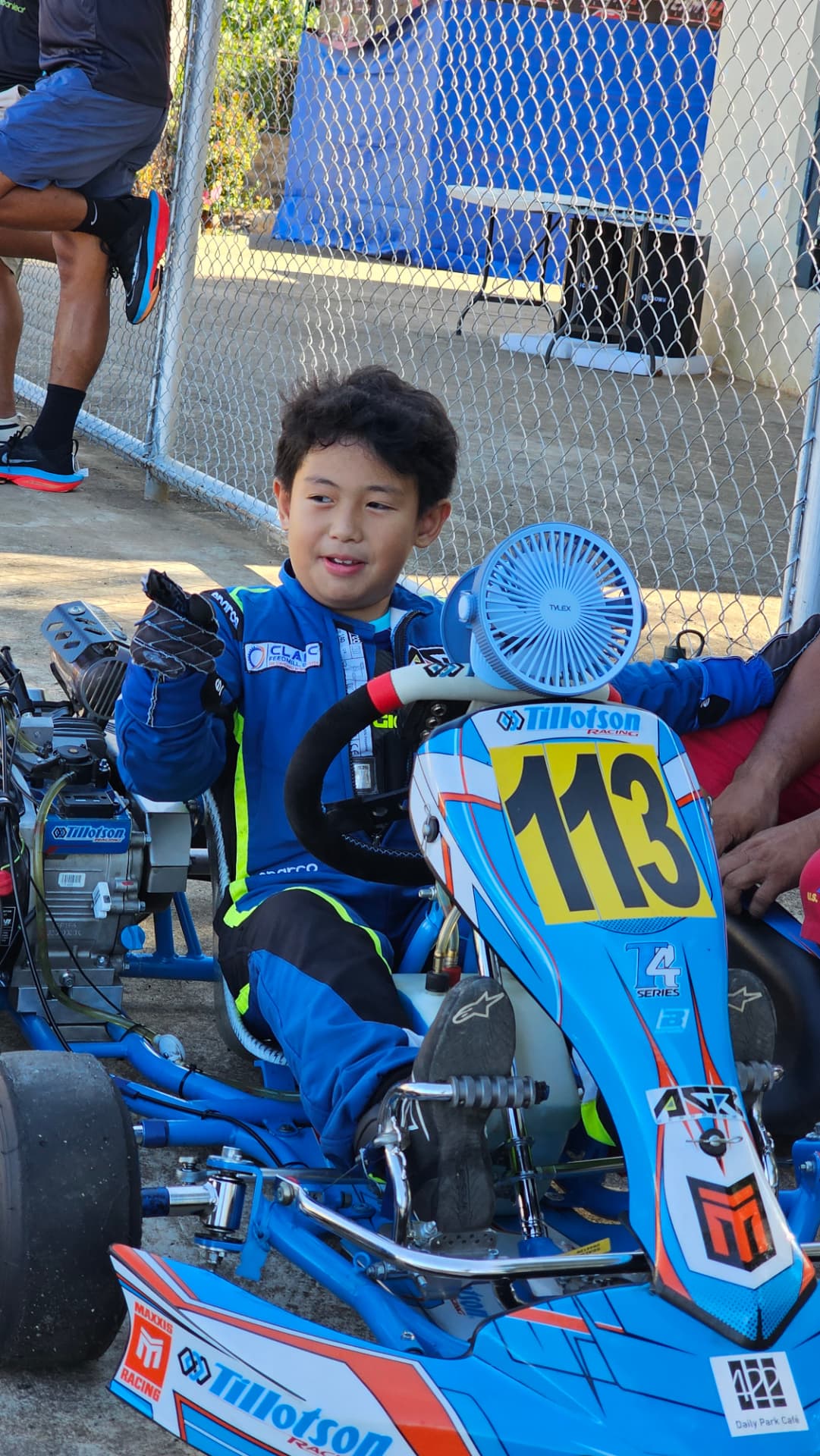 Antonio Racelis racing at Palawan International Circuit
