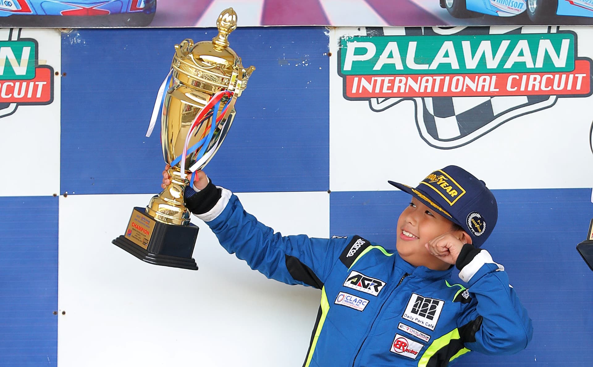 Antonio Racelis on the grid at Palawan International Circuit
