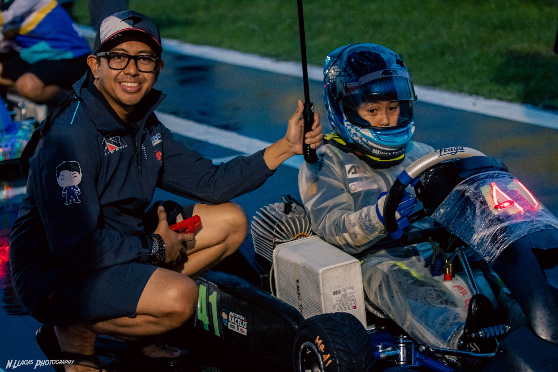 Antonio Racelis at ROK Cup Philippines Round 5