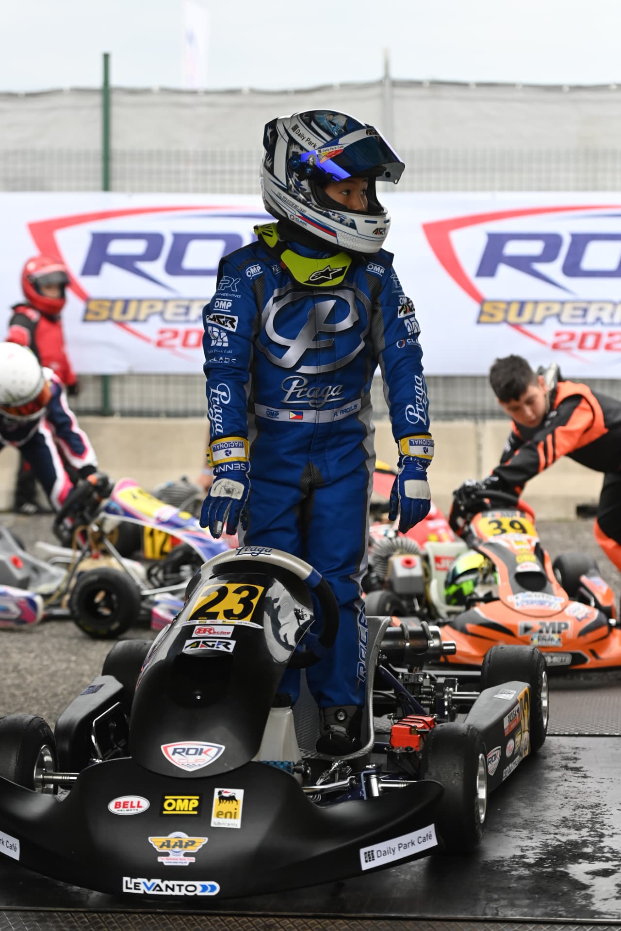 Antonio Racelis at the ROK Cup Superfinal