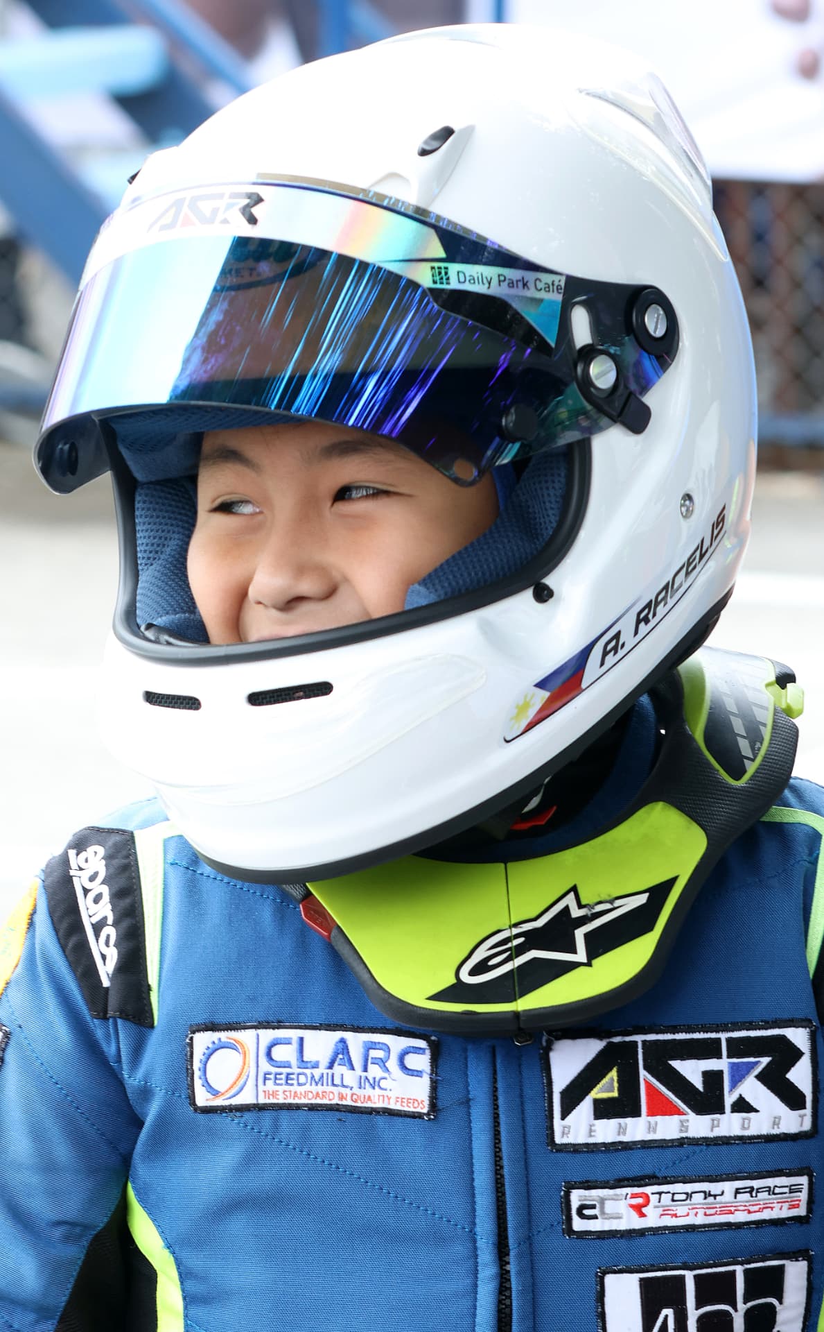 Antonio Racelis on track in the T4 Cup season finale