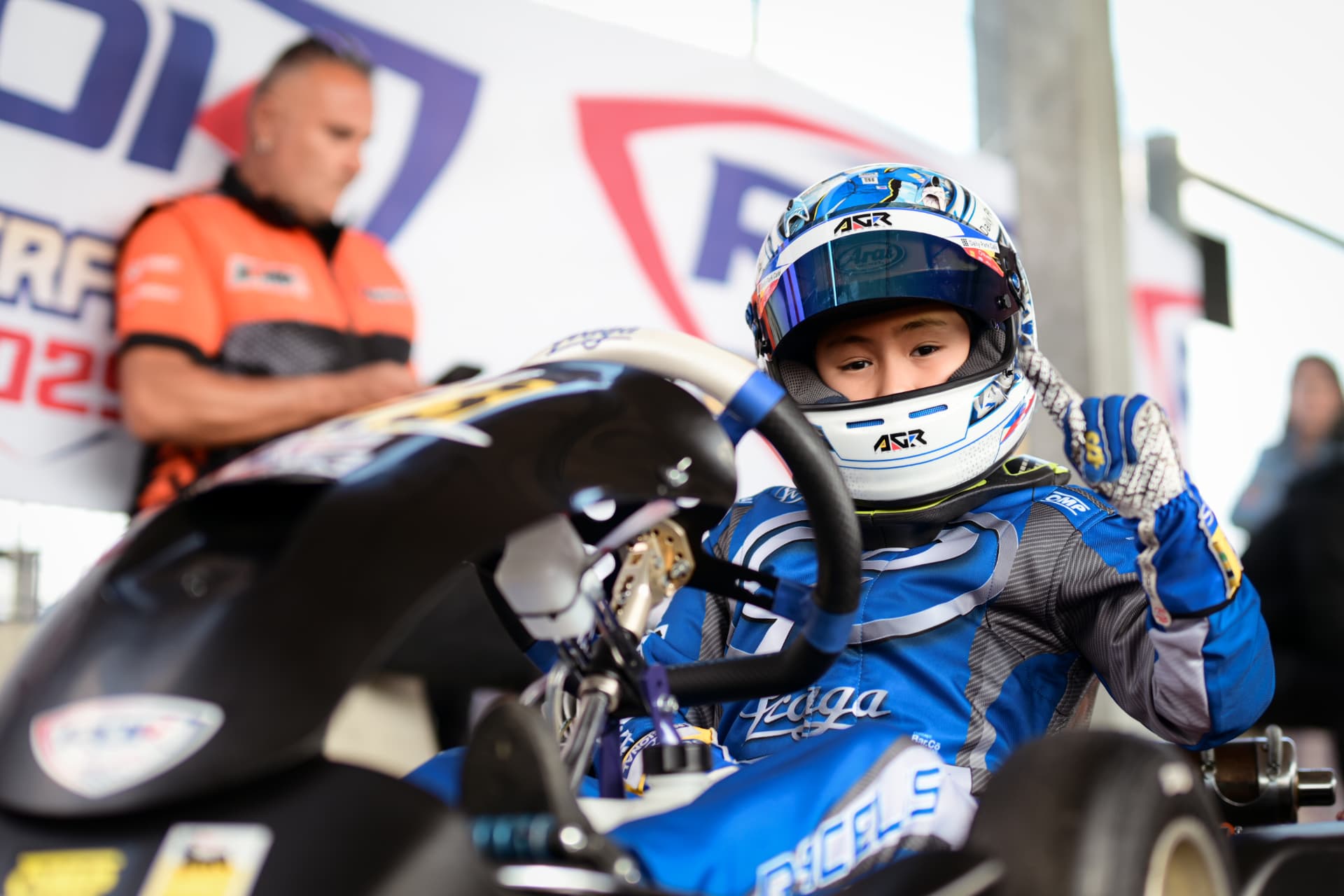 Antonio Racelis at the ROK Cup Superfinal