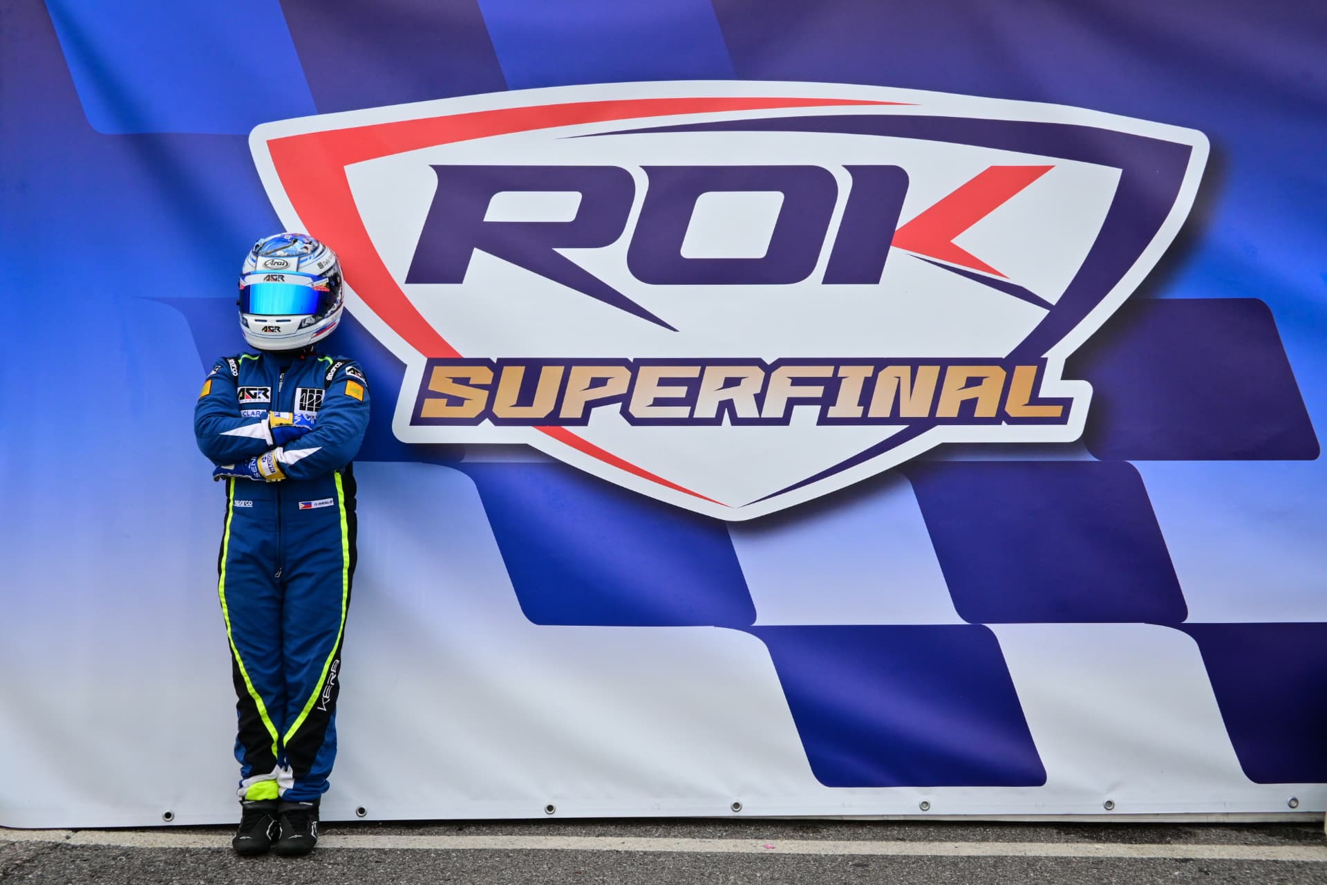Antonio Racelis at the ROK Cup Superfinal