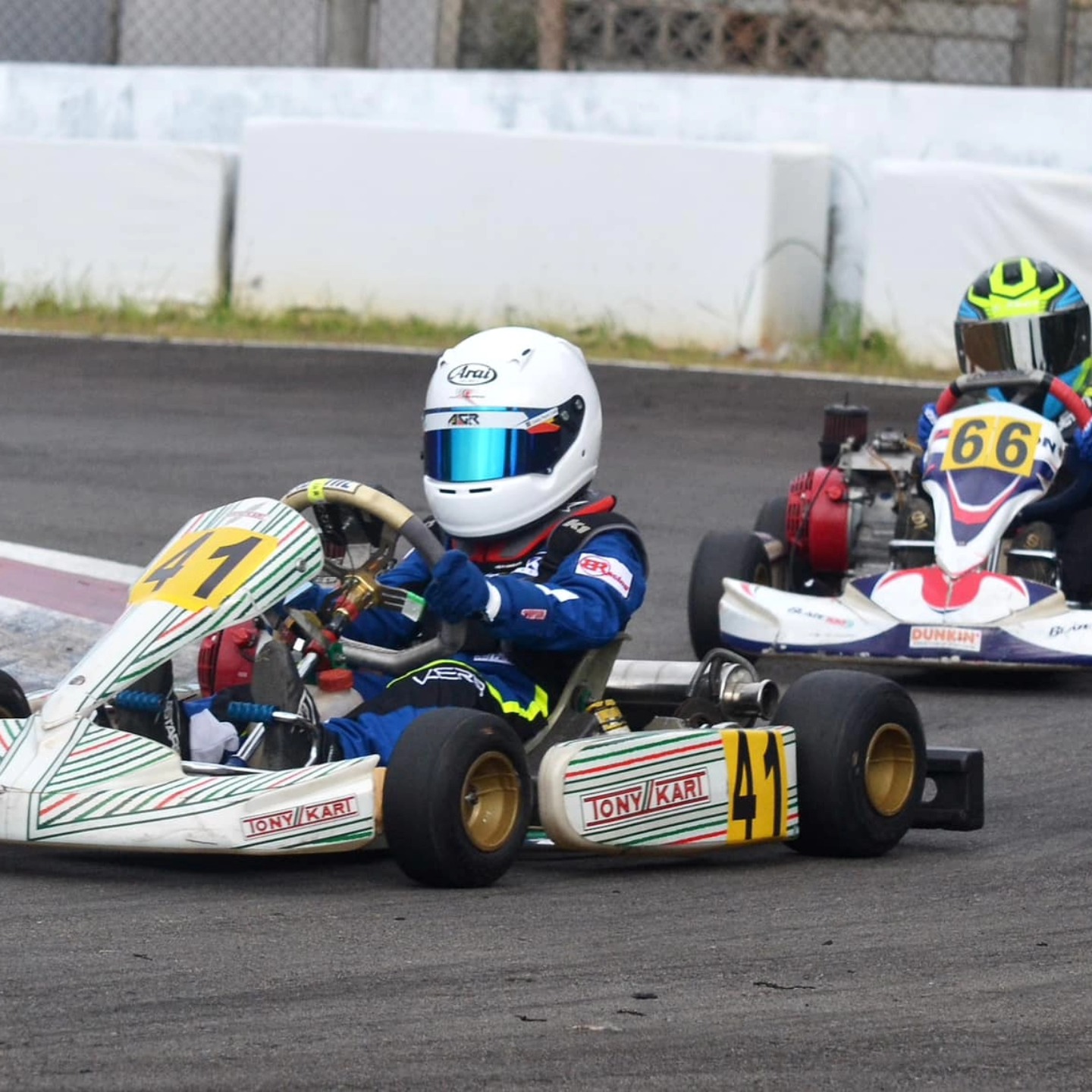 Antonio Racelis racing at the Palawan International Circuit