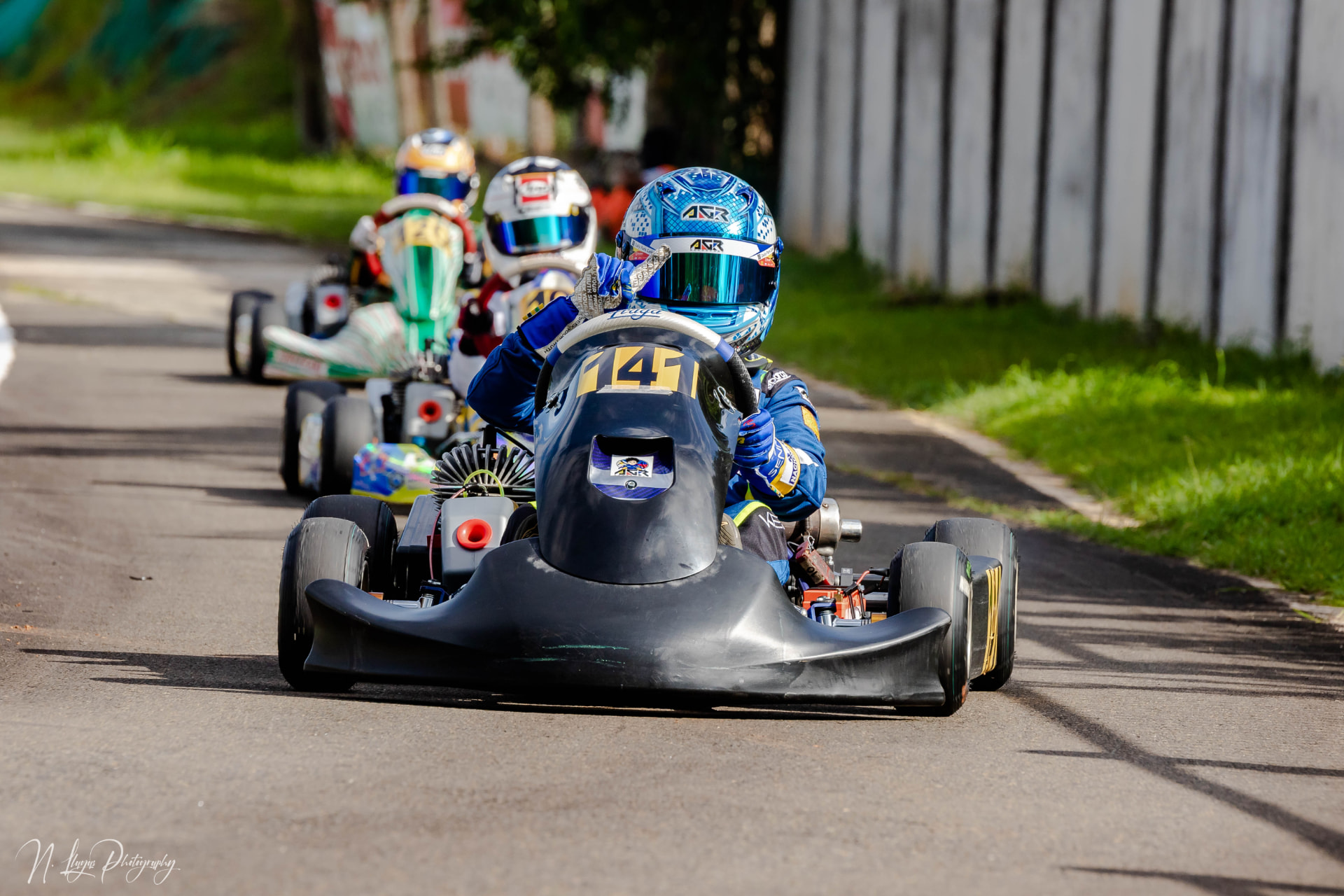 Antonio Racelis during the Round 3 weekend