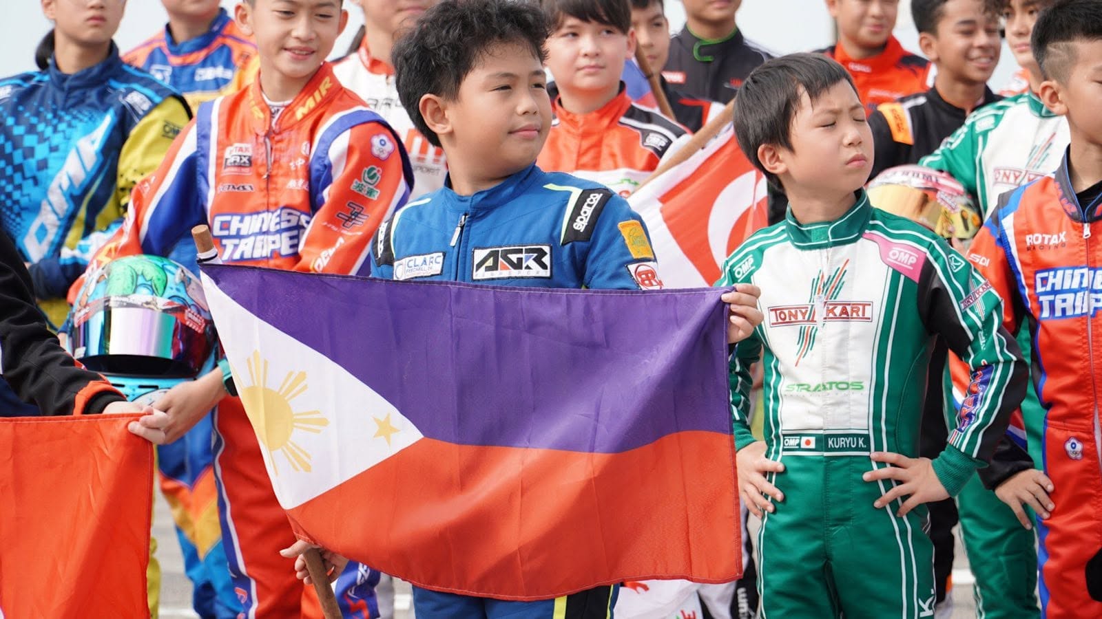 Antonio Racelis with the Stratos Motorsports team at Sepang
