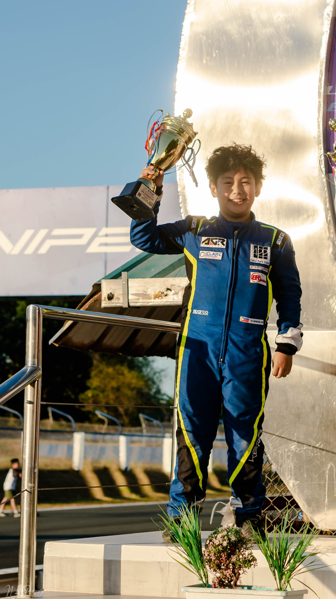 Antonio Racelis at Carmona Racing Track