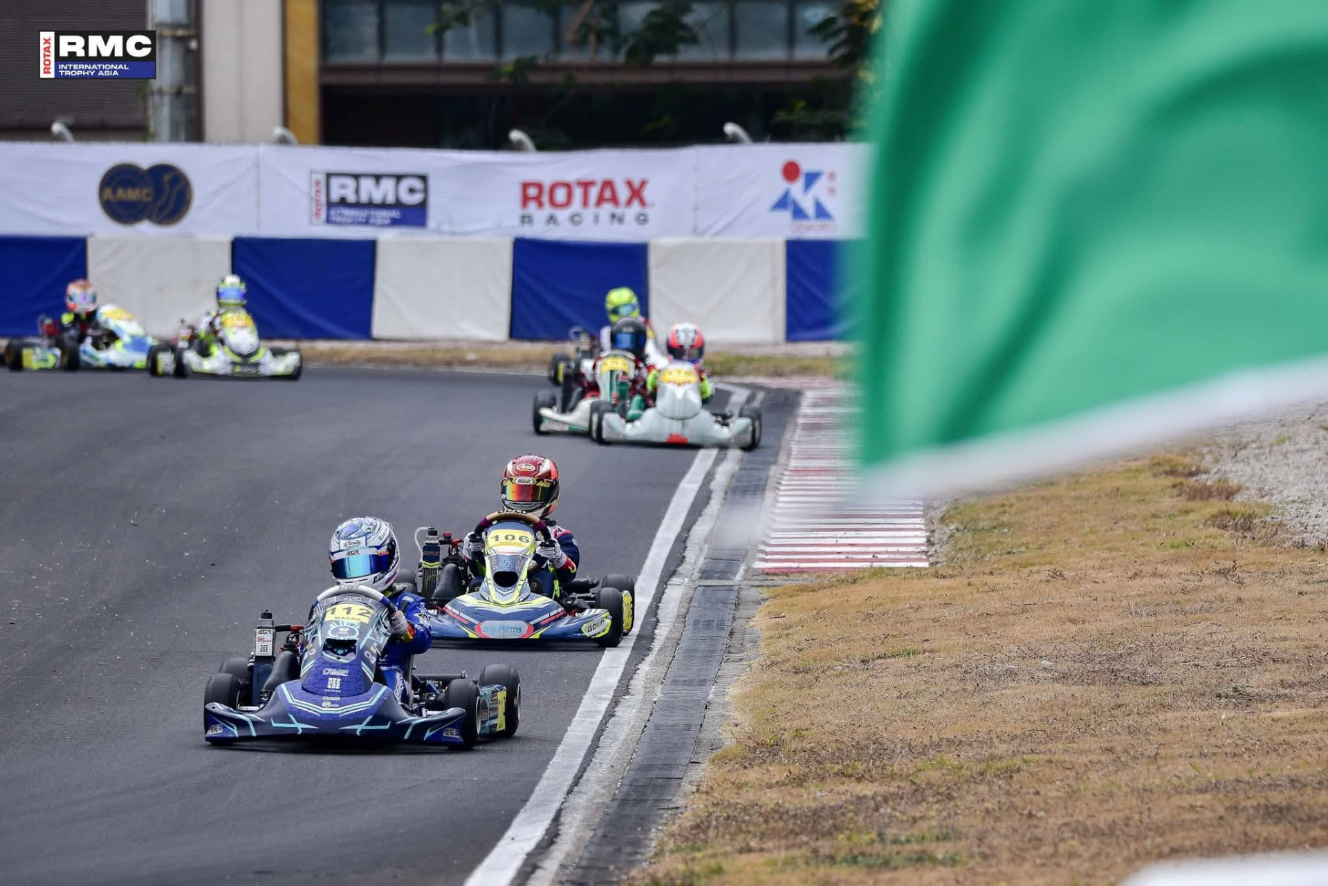 Antonio Racelis at the Rotax Max Challenge International Trophy Asia in Macau
