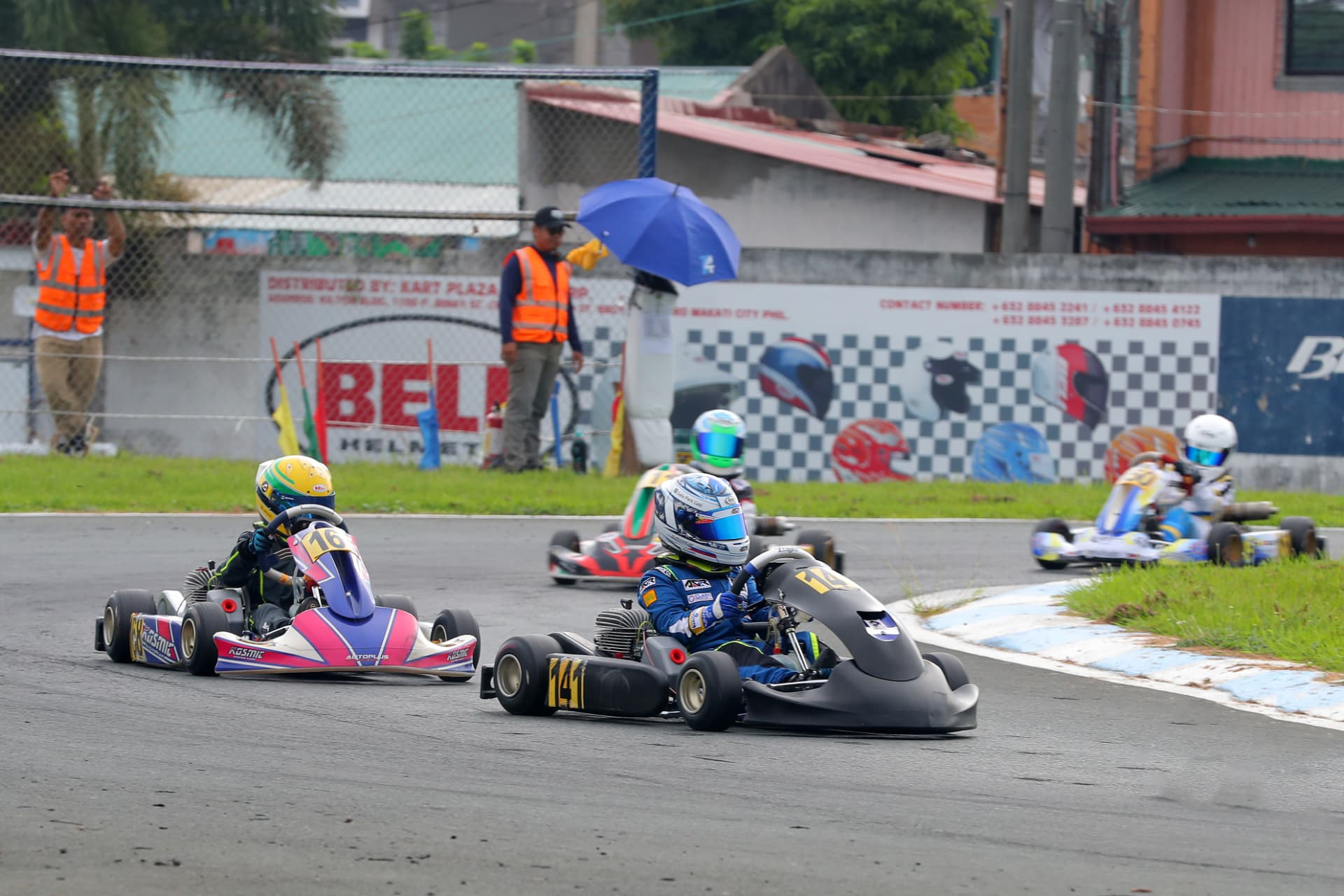 Antonio Racelis racing at Round 4