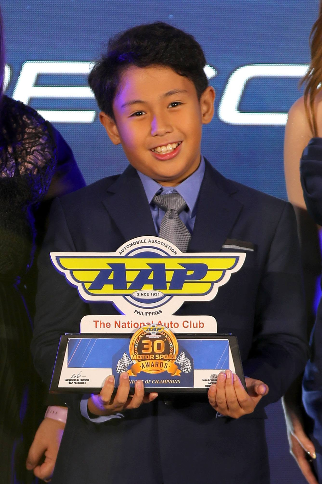 Antonio Racelis at the Automobile Association Philippines 30th Motorsport Awards