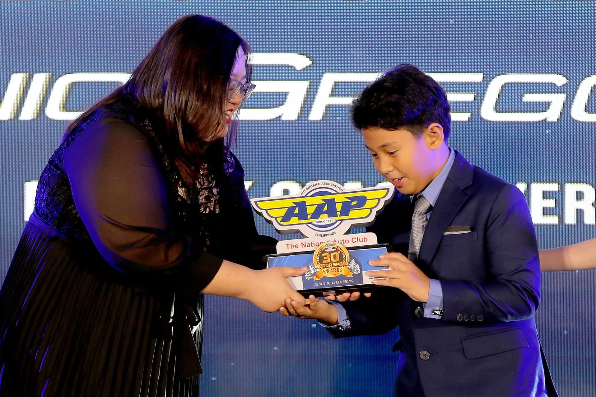 Antonio Racelis at the Automobile Association Philippines 30th Motorsport Awards
